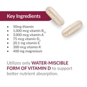 Bariatric Advantage Ultra Multi Without Iron - High Potency Multivitamin - For Bariatric Surgery Patients - Bariatric Multivitamin Capsule - With Calcium, Vitamin C & More - 270 Capsules