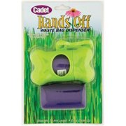 IMS 04458 Cadets Waste Bags With Dispenser - 2 Pack, Green