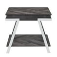 thumbnail image 3 of Bowery Hill Mid-Century Dark Gray Wood and Laminate End Table, 3 of 6