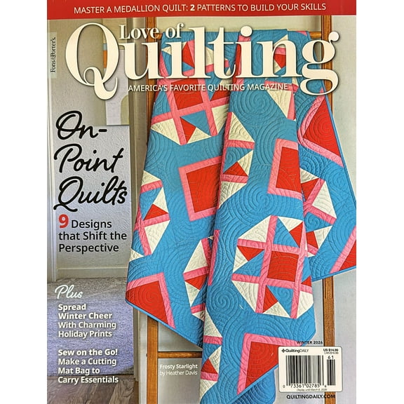Love Of Quilting Magazine Winter 2026