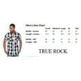 thumbnail image 4 of True Rock Slim Fit USA Zipper T-Shirt (Navy Pocket, Small), 4 of 4