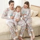 thumbnail image 2 of Juego de pijamas familiares de invierno, ropa de dormir a juego para casa, mamá y yo, aspecto familiar, 2021, 2 of 4