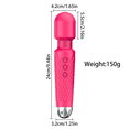 thumbnail image 7 of Godewogo Powerful Handheld Massager with 10 Pulse Settings, Personal Total Body Therapy Massager for Sports Recovery, Muscle Aches, Body PainK019,Purple,1PCS, 7 of 7
