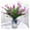 Rose Red, variant on Morttic 6 Pack Artificial Lily Calla Flowers,Outdoor UV-Resistant Plastic Fake Flower Plants Bushes for Home Garden Wedding Decor (Yellow)