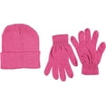 thumbnail image 5 of 24 Piece Winter Set - 12 Pack Beanie Hats + 12 Pairs Winter Gloves, for Unisex Adult, Bulk Cold Weather Kits, 5 of 7
