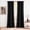 Black, variant on TOPICK Black Blackout Curtains for Bedroom Thermal Insulated Drapes for Living Room Home Office Rod Pocket Curtains Set of 2 Panels Each 30"W x 63"L
