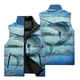 thumbnail image 5 of Chaleco sin mangas con estampado de pesca en 3D para deportes al aire libre, pesca salvaje, resistente al viento, cálido, con cuello alto y cremallera, ropa para hombre, 5 of 5