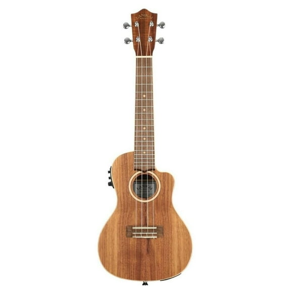 Lanikai Model ACST-T Solid Top Acacia Tenor Size Ukulele with Padded Gig Bag