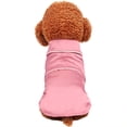 thumbnail image 4 of Greeniant Ropa de primavera y verano para mascotas, ropa transpirable de poliéster elástico, bonita camisa de ocio, traje cómodo a prueba de viento a la Ropa para mascotas Rosado XXL Greeniant PT004207-12, 4 of 6