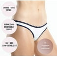 thumbnail image 2 of Emprella Cotton Underwear Women, 8 Pack Womens Bikini Seamless Ladies Cheeky Panty, 2 of 6