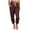 Red, variant on Staron Women's Casual Pants with Pockets Solid Color Comfortable Relaxed Joggers Ankle Cuff Lounge Travel Sweatpants, Black L