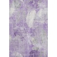 thumbnail image 2 of Addison Rugs Mayfield Premium Machine Washable Transitional Floral Lavender Rectangle Rug, 8' x 10', 2 of 7