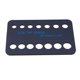 thumbnail image 4 of Medidor de punta de taco de billar, comprobador de tamaño de punta de taco, regalo, accesorio de billar práctico y resistente Negro, 4 of 9