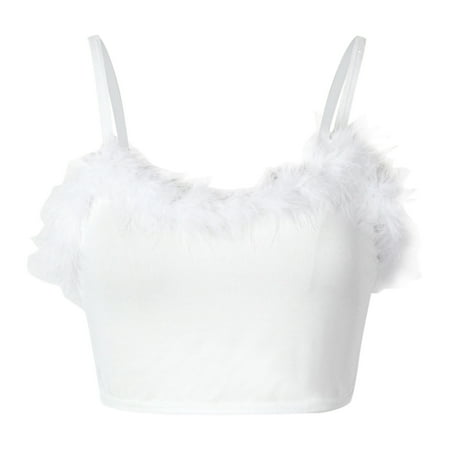 

Yubnlvae Women Bandage Solid Color Bralette Bustier Crop Top Unpadded Bra