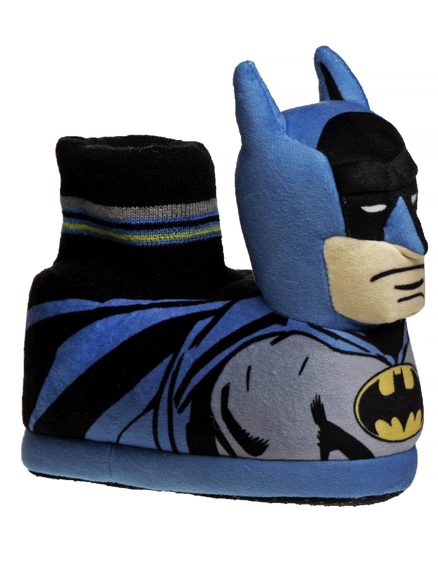 Kids Toddler Baby Anti-slip Sock Boots Slipper Shoes Moccasin batman superhero 