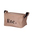 thumbnail image 1 of EIMELI Home Storage Basket Jute Organizer Books Cosmetic Snacks Sundries Box Shelves Large Capacity Clothing Sorting Boxes, 1 of 9