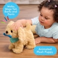 thumbnail image 2 of Battat Animated Plush Puppy Interactive Walking Stuffed Animal for 3 Years +, 2 of 8
