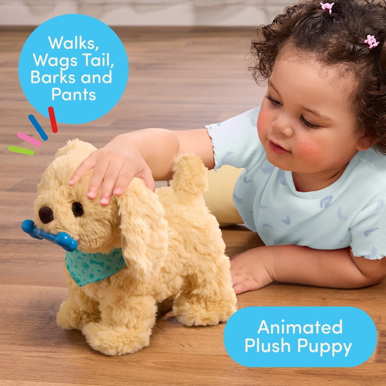 Battat Animated Plush Puppy Interactive Walking Toy photo 2