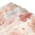 thumbnail image 3 of Charming Flowers Petals Shower Curtains with 12 Hooks Waterproof Bathroom Decor 66" x 72", 3 of 6
