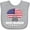 AC-Heather Grey, variant on Inktastic Proud Military Grandson Us Flag Boys Baby Bib