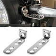 thumbnail image 4 of 2pcs Universal Mounting Bracket For Motorcycle Headlight Rearview Mirror Bracket Fixed Lamp Spotlight, 4 of 9