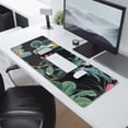 thumbnail image 2 of XXL Extended Gaming Mouse Pad: Supreme Desk Pad with Stitched Edges, Non-Slip Rubber Base, Perfect for Work, Game & Home Office, Unique Weeds Design, Ultimate Keyboard Companion - 31.5 x 11.8 inch, 2 of 7