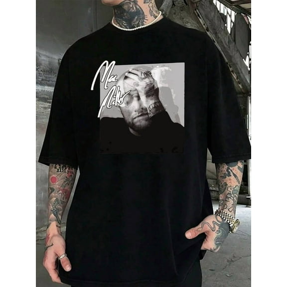 Men's Stylish Graphic Tee Shirt Cool Summer Casual Short Sleeve Crew Neck Cotton TShirt For Men Unique Artistic Print Comfortable Breathable Tops For Daily Wear Perfect Gift For Him| Two colors S-5XL