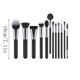 thumbnail image 3 of Set de brochas de maquillaje para el rostro Kit de herramientas de belleza con brochas suaves para difuminar y aplicar, 3 of 6