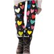 thumbnail image 5 of TaTaai Women's Valentine Print Casual Yoga Leggings, Valentine's Day Gift, Daily Home Activewear Leggings Gift, 5 of 6