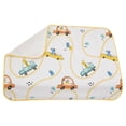 thumbnail image 1 of Cambiador de pañales impermeable, lavable, reutilizable, a prueba de fugas, portátil, para viajes, 1 of 7
