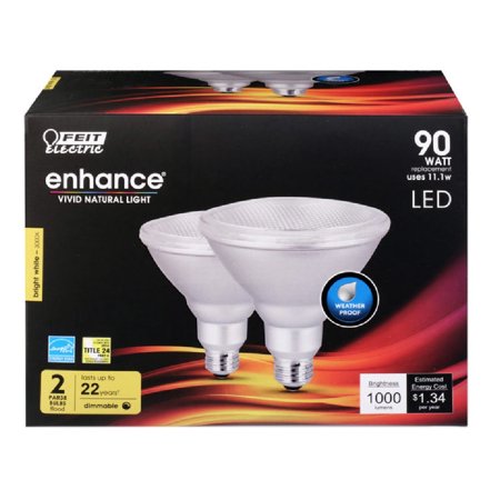 

Feit Electric Feit Electric PAR38DM/930CA/2 Enhance Dimmable LED Bulb 11.1 W