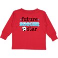 thumbnail image 3 of Inktastic Future Soccer Star Boys Long Sleeve Toddler T-Shirt, 3 of 5
