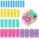 thumbnail image 1 of Juego de rulos para el cabello de 30 piezas, rulos para el cabello con agarre automático de 5 tamaños, sin dañar el cabello para cabello largo, mediano y corto, rulos para el cabello grandes, 1 of 5