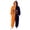 Saffron, variant on Basysin Halloween Pajamas Split Color Hooded Onesie Pajamas Soft Unisex Long Sleeve Jumpsuit Comfortable Cosplay Costume For Men And Women Halloween Costume Sleepwear