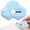 Blue, variant on Cute Retractable Box Cutters - Cloud Shaped Mini Art Cutter Utility Knife Office School Stationery for Cutting Envelopes Letter Paper Cutting DIY Crafts (1Pc,Purple)