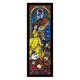 thumbnail image 1 of Cuadros Decorativos Punto de Cruz Completo 11CT Algodón La Bella y La Bestia Bordado Estampado (30x90cm) Tmvgtek embutido en tela, 1 of 9