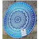 thumbnail image 1 of Toalla de playa redonda estampada, chal protector solar, bufanda cuadrada de verano, bufanda de los deseos, 1 of 6