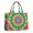 Rainbow Tie Dye, variant on Large Capacity Tote Bag,Colorful Tie Dye Mandala Pattern Handbag Fashion Luxury Tote Bag,15.7"x13"x 5.1" Inches,Laptop Compatible