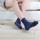 thumbnail image 4 of 1 par de calcetines tobilleros de lana Coral para hombre, calcetines cálidos y gruesos para el suelo, calcetines mullidos para dormir (azul marino), 4 of 5