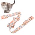 thumbnail image 4 of Bowtie Pet Collar, Comfortable Flexible Dog Flower Pattern Bow Tie Collar Adjustable Washable Cotton With D Buckle For Cats For Dogs ANGGREK Otros, 4 of 8