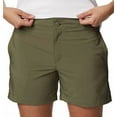 thumbnail image 4 of Columbia Women's Silver Ridge Utility Short, Stone Green, 20W, 4 of 9