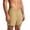 Khaki, variant on ZUBKTE Men's Cotton Lounge Shorts Solid Color Elastic Waist Loose Fit Sleepwear Boxer Style Pajama Bottoms