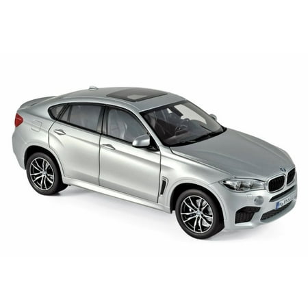 2015 BMW X6 M Hard Top, Silver - Norev 183200 - 1/18 scale Diecast Model Toy
