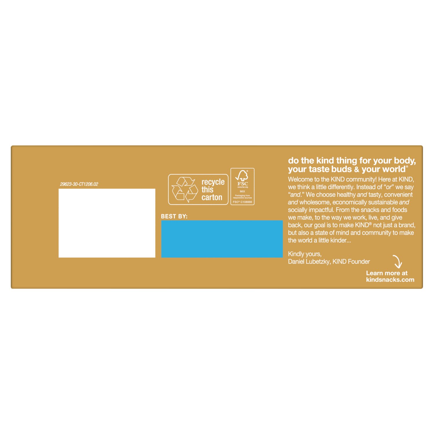 Kind N&S Caramel Almond Sea Salt 12 each