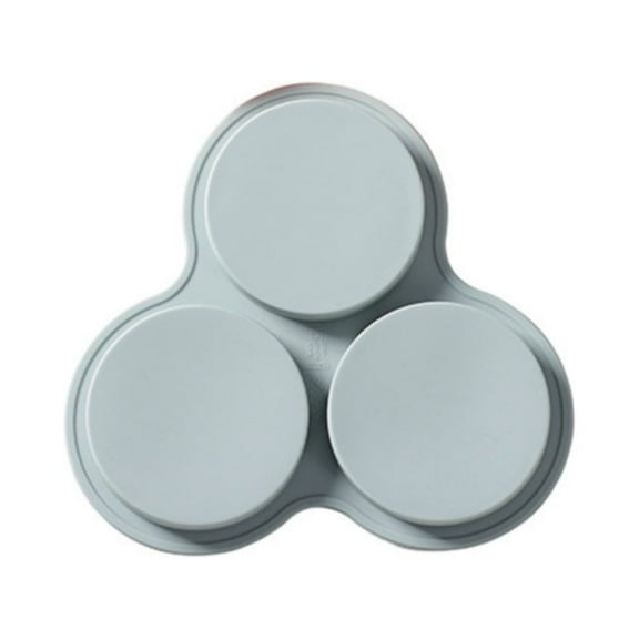 LYCAQL 3 Cups Silicone Cake Molds 4.5 Inch Round Silicone Cake Pans Green Baking Pan Set Silicone Baking Mold DIY Rainbow Cakes and Round Resin Coaster Molds 0.8 Inch Deep