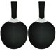 thumbnail image 1 of Artículos Deportivos Raquetas de Tenis de Mesa de Silicona Multicolor Adecuadas para Principiantes en Entrenamiento y Competición Negro, 1 of 5