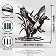 thumbnail image 3 of Iron Wall Art Decorations for Front Porch Living Room Kitchen Matte Style Duck 293x300x1mm, 3 of 9
