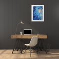 thumbnail image 3 of Moore, Regina 24x32 White Modern Wood Framed Museum Art Print Titled - Blue Hawaii II, 3 of 4