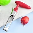 thumbnail image 3 of Opvise Stainless Steel Fruit Corer Tool with Jagged Blades - Multi-Functional Kitchen Tool for Effortless Pear, Apple, Vegetable Core Removal - Dishwasher Safe, Durable Design, 3 of 8
