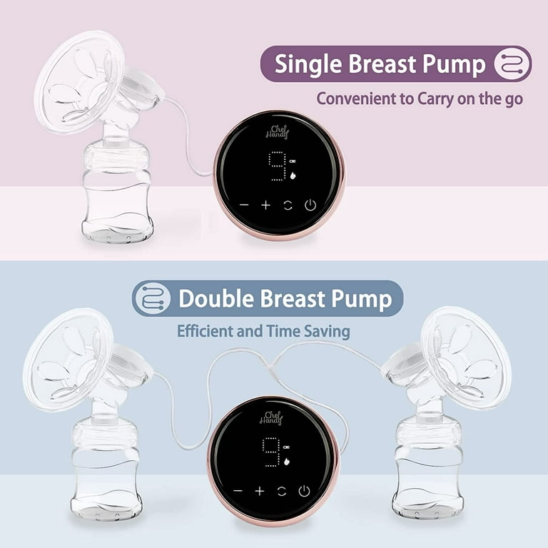 Momcozy Muse 5 Hands Free Breast Pump Wearable, Electric Breast Pump  Portable Purple 
